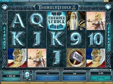 Thunderstruck is a popular Microgaming slot game